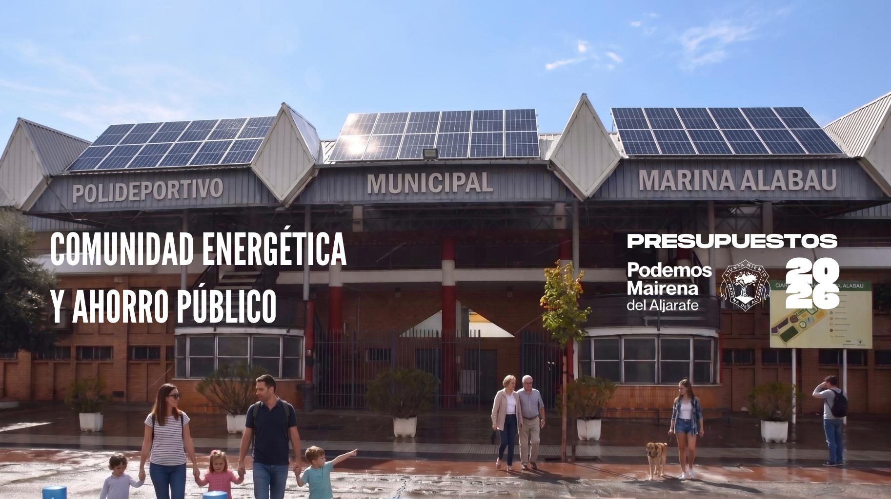 Comunidad energétrica y ahorro público